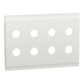 Prismaset g active - platine 210 x 150 - 8 trous diamètre 22 mm -ip55 - ral9003