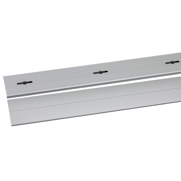Prismaset g active - plaque passe-câbles pour socle d'armoire - l850