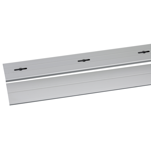 Prismaset g active - plaque passe-câbles pour socle d'armoire - l850