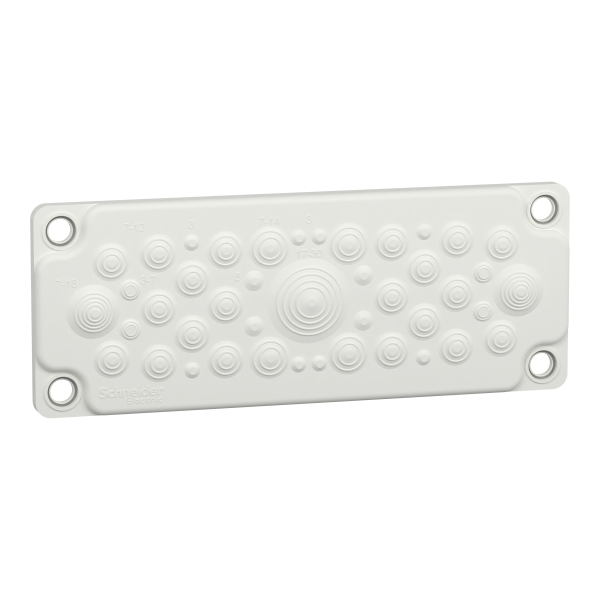 Prismaset g active - plaque passe-câbles à membrane - 43 entrées