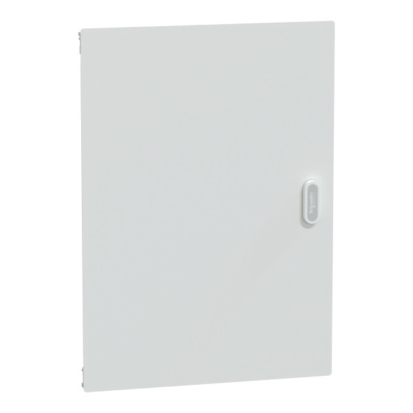 Prismaset s - porte blanche pour coffret 4 rangées 24 modules