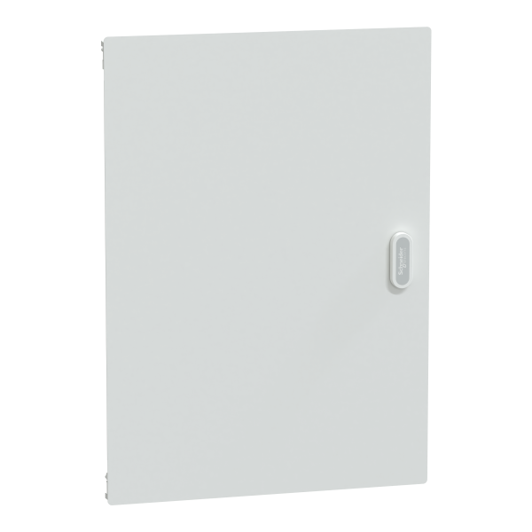 Prismaset s - porte blanche pour coffret 4 rangées 24 modules