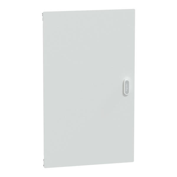 Prismaset s - porte blanche pour coffret 5 rangées 24 modules