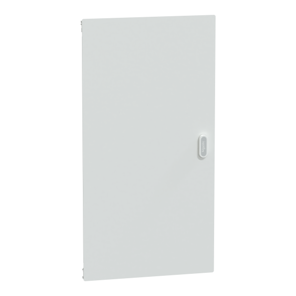 Prismaset s - porte blanche pour coffret 6 rangées 24 modules