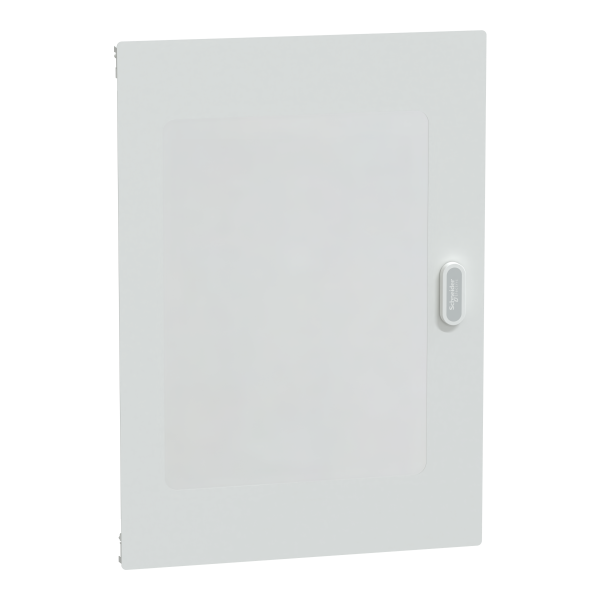 Prismaset s - porte transparente pour coffret 4 rangées 24 modules