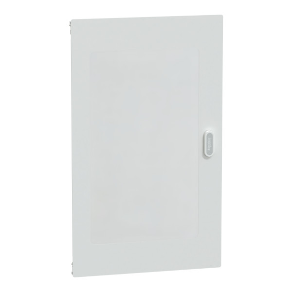 Prismaset s - porte transparente pour coffret 5 rangées 24 modules