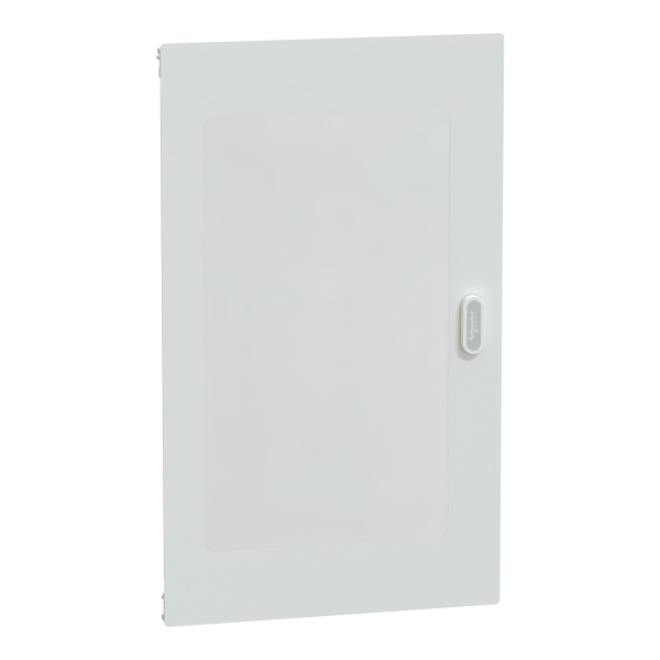 Prismaset s - porte transparente pour coffret 5 rangées 24 modules