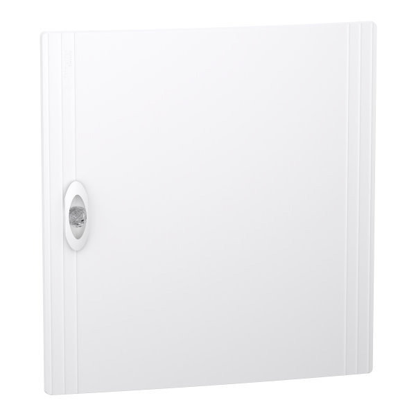 Porte Blanche pour coffret encastré  et saillie PrismaSet Schneider Electric 2 rangées 18 modules