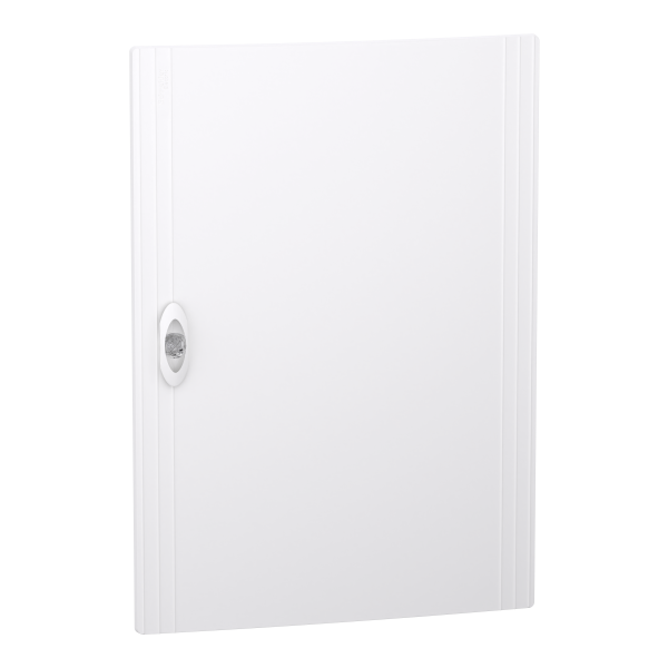 Porte Blanche Schneider PrismaSet XS pour coffret encastré  et saillie 3 rangées 18 modules