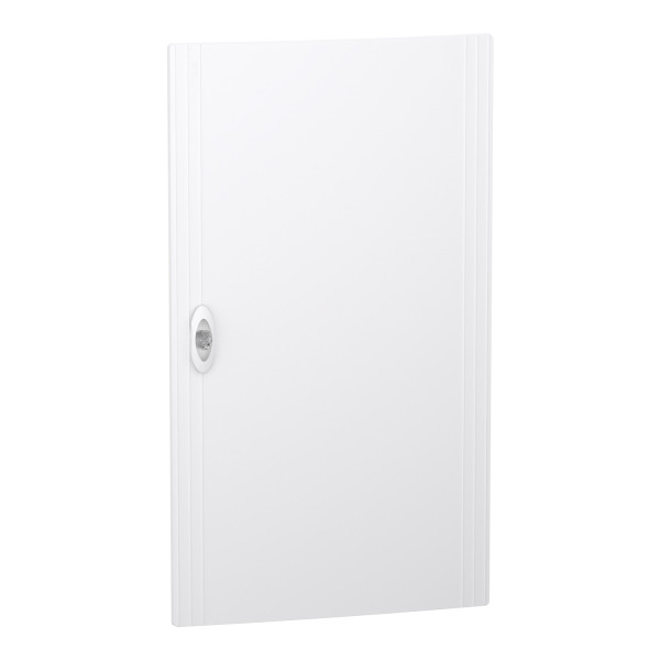 Porte Blanche pour coffret encastré  et saillie PrismaSet XS Schneider Electric 4 rangées 18 modules