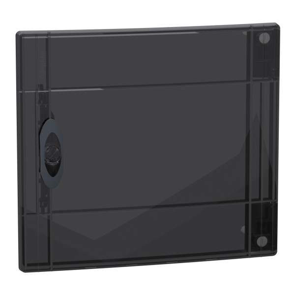 Prismaset xs - porte fumée ral9003 pour coffret encastré 1 rangée 13 modules