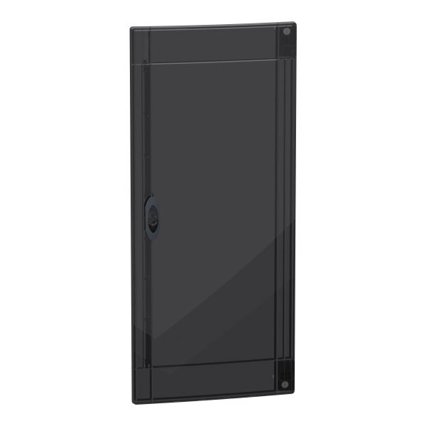 Prismaset xs - porte fumée ral9003 pour coffret encastré 4 rangées 13 modules
