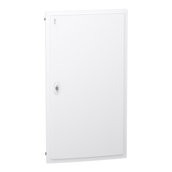 Prismaset xs - coffret plastique encastré 6 rang. 24 modules - avec porte pleine