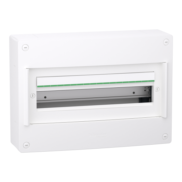Prismaset xs - coffret saillie 1 rangée 18 modules - sans porte