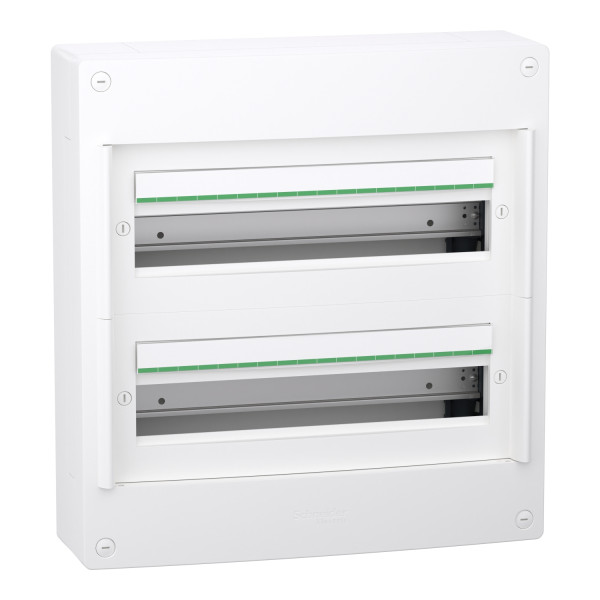 Coffret électrique Schneider PrismaSeT XS en saillie  2 rangées 18 modules