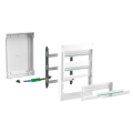 Coffret électrique en saillie Schneider PrismaSet XS 3 rangées 18 modules