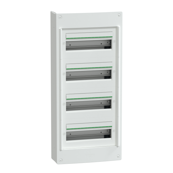 Prismaset xs - coffret saillie 4 rangées 13 modules - sans porte