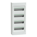 Prismaset xs - coffret saillie 4 rangées 13 modules - sans porte