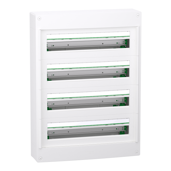 Coffret saillie Schneider PrismaSeT XS 4 rangées 24 modules sans porte