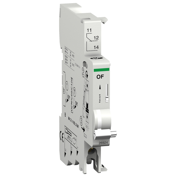 Multi9 - contact of - 24-415vac 24-130vdc - Schneider Electric - M9A26924
