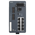 Modicon extended managed switch - 8 ports cuivre + 2 ports fibre optique mm