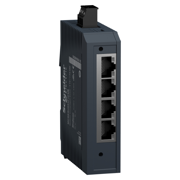 Modicon unmanaged switch - 4tx/1fx-mm