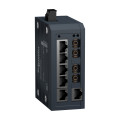 Modicon unmanaged switch - 6tx/2fx-sm