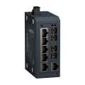 Modicon unmanaged switch - 6tx/2fx-sm