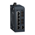 Modicon unmanaged switch - 6tx/2fx-mm