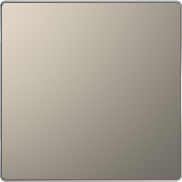 D-life - enjoliveur pour commande simple sans marquage - métal nickel