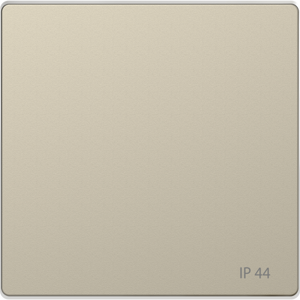 D-life - enjoliveur pour commande simple ip44 avec joint - blanc sable