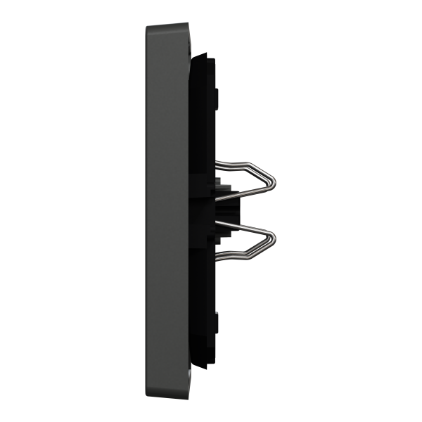 D-life - enjoliveur pour commande simple avec voyant - anthracite