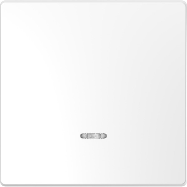 D-life - enjoliveur pour commande simple avec voyant - blanc lotus