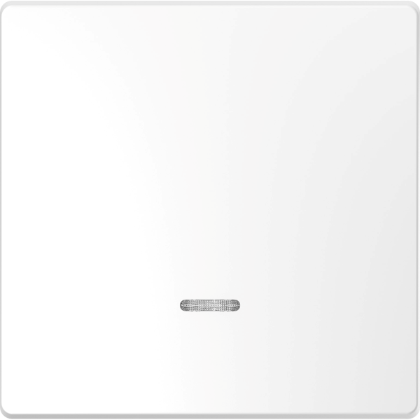 D-life - enjoliveur pour commande simple avec voyant - blanc lotus