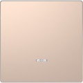 D-life - enjoliveur pour commande simple avec voyant - métal champagne