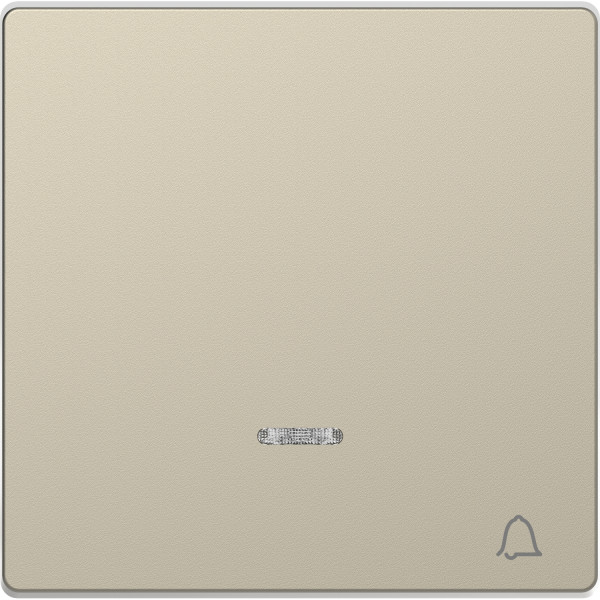 D-life - enjoliveur pour commande simple voyant et picto carillon - blanc sable