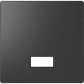 D-life - enjoliveur pour commande simple avec hublot et symboles - anthracite