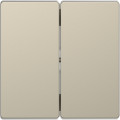 D-life - enjoliveur pour commande double sans marquage - blanc sable