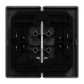 D-life - enjoliveur pour commande double avec voyant - anthracite