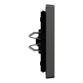 D-life - enjoliveur pour commande double avec voyant - anthracite