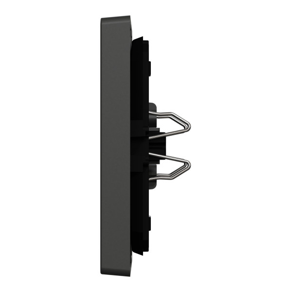 D-life - enjoliveur pour commande double avec voyant - anthracite