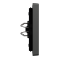D-life - enjoliveur pour commande double avec voyant - anthracite
