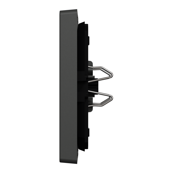 D-life - enjoliveur pour commande double avec voyant - anthracite