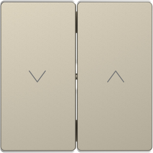 D-life - enjoliveur pour commande double volets roulants - blanc sable