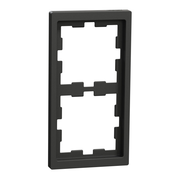 D-life - cadre de finition - anthracite - 2 postes
