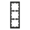 D-life - cadre de finition - anthracite - 3 postes