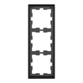 D-life - cadre de finition - anthracite - 3 postes