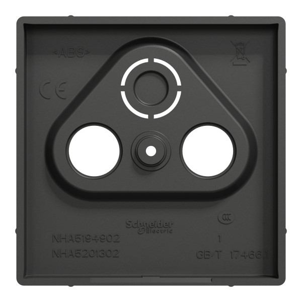 D-life - enjoliveur pour prise télévision - anthracite
