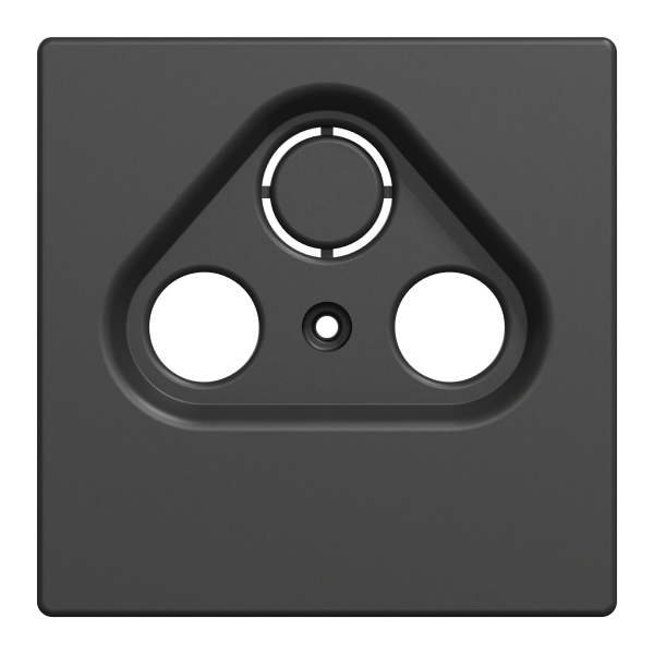 D-life - enjoliveur pour prise télévision - anthracite