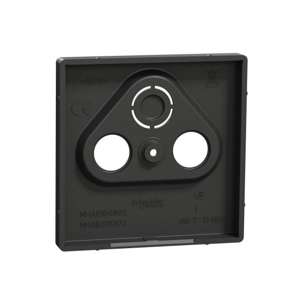 D-life - enjoliveur pour prise télévision - anthracite